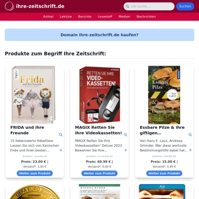 Screenshot ihre-zeitschrift.de