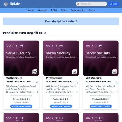 Screenshot iipl.de