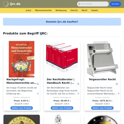 Screenshot ijrc.de