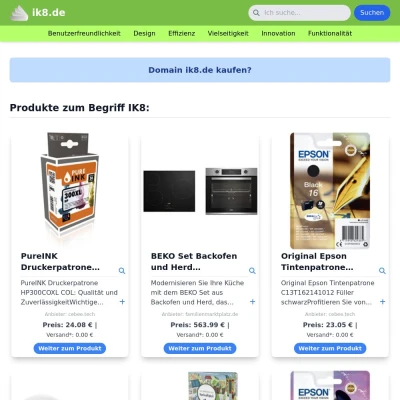 Screenshot ik8.de