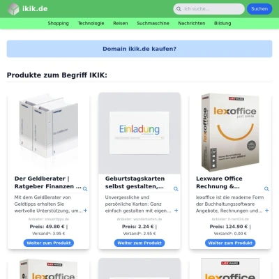 Screenshot ikik.de