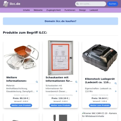 Screenshot ilcc.de