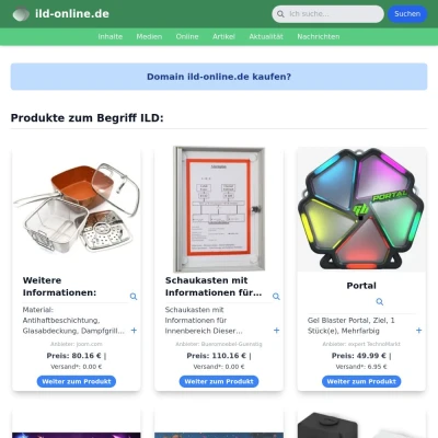 Screenshot ild-online.de