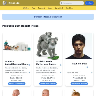 Screenshot iltisse.de