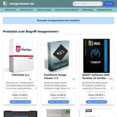 Screenshot imageviewer.de