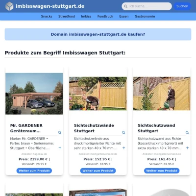 Screenshot imbisswagen-stuttgart.de