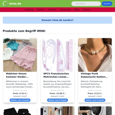 Screenshot imiw.de