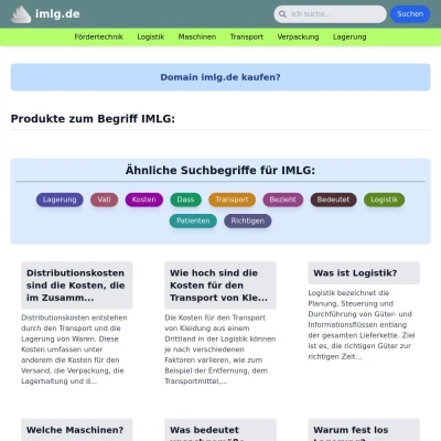 Screenshot imlg.de