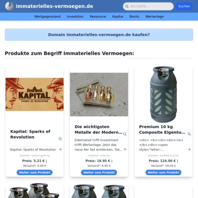 Screenshot immaterielles-vermoegen.de