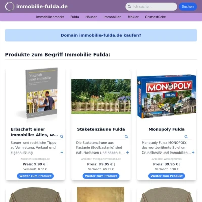 Screenshot immobilie-fulda.de