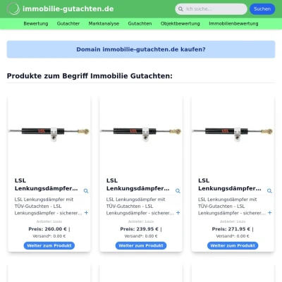 Screenshot immobilie-gutachten.de