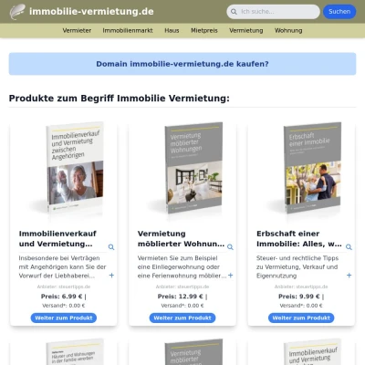 Screenshot immobilie-vermietung.de