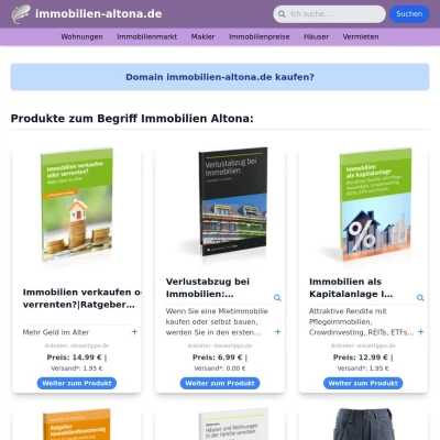 Screenshot immobilien-altona.de