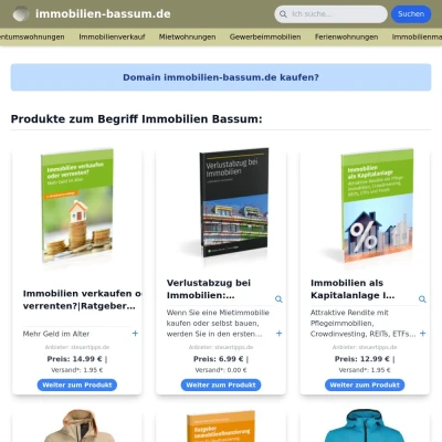 Screenshot immobilien-bassum.de