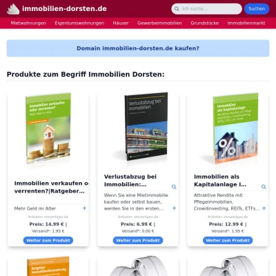 Screenshot immobilien-dorsten.de