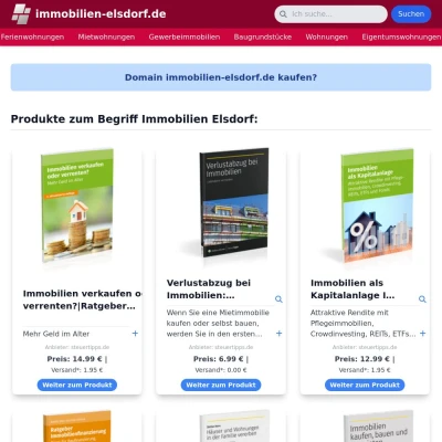 Screenshot immobilien-elsdorf.de