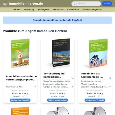 Screenshot immobilien-herten.de