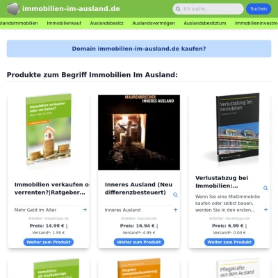 Screenshot immobilien-im-ausland.de