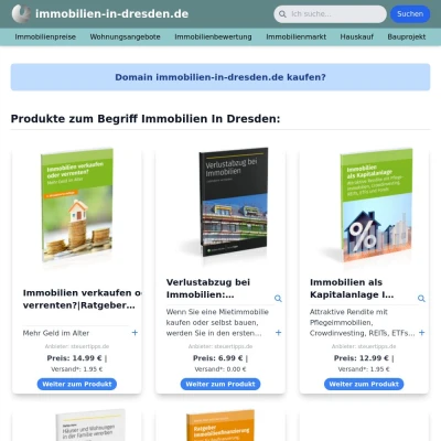 Screenshot immobilien-in-dresden.de