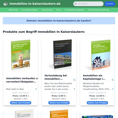 Screenshot immobilien-in-kaiserslautern.de