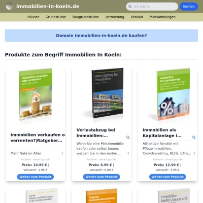 Screenshot immobilien-in-koeln.de