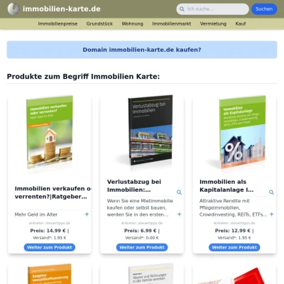 Screenshot immobilien-karte.de