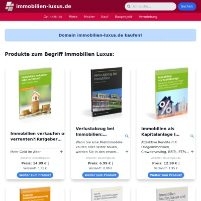 Screenshot immobilien-luxus.de