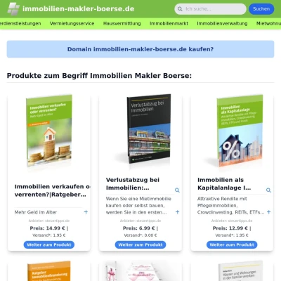 Screenshot immobilien-makler-boerse.de