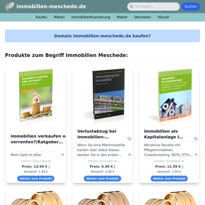 Screenshot immobilien-meschede.de