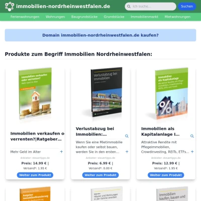 Screenshot immobilien-nordrheinwestfalen.de