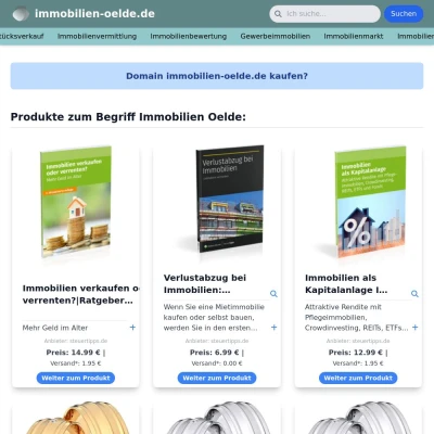 Screenshot immobilien-oelde.de