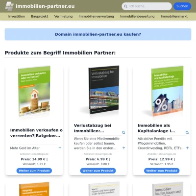 Screenshot immobilien-partner.eu