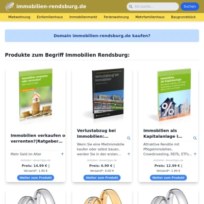 Screenshot immobilien-rendsburg.de