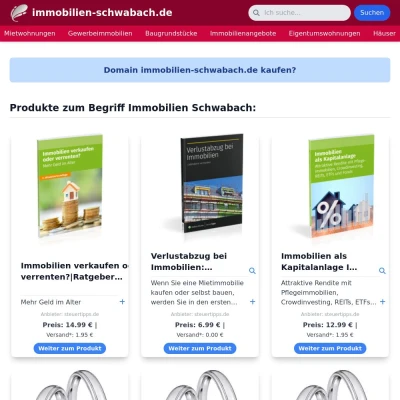 Screenshot immobilien-schwabach.de