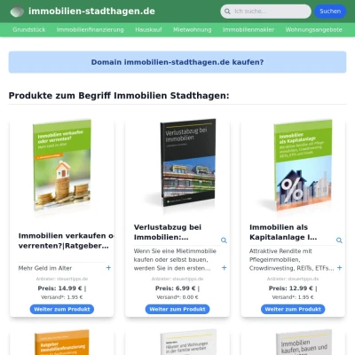 Screenshot immobilien-stadthagen.de