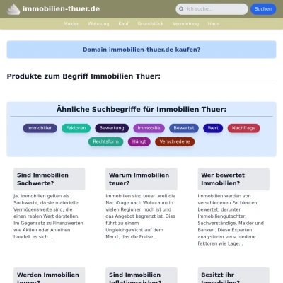 Screenshot immobilien-thuer.de