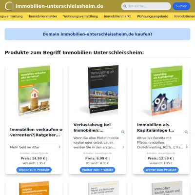 Screenshot immobilien-unterschleissheim.de