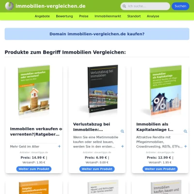 Screenshot immobilien-vergleichen.de