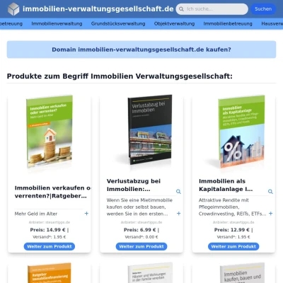 Screenshot immobilien-verwaltungsgesellschaft.de