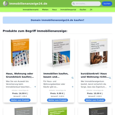 Screenshot immobilienanzeige24.de