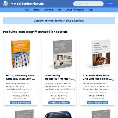 Screenshot immobilienbetrieb.de