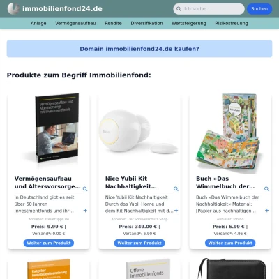 Screenshot immobilienfond24.de