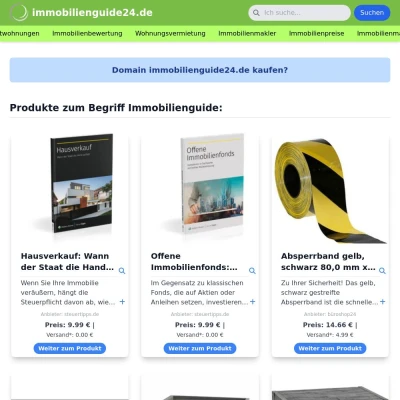 Screenshot immobilienguide24.de