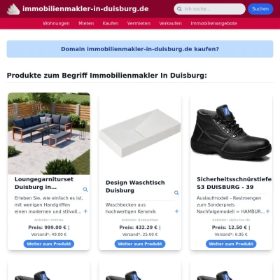 Screenshot immobilienmakler-in-duisburg.de