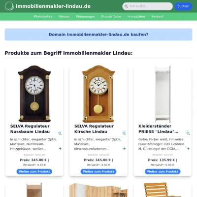 Screenshot immobilienmakler-lindau.de