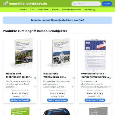 Screenshot immobilienobjekte24.de