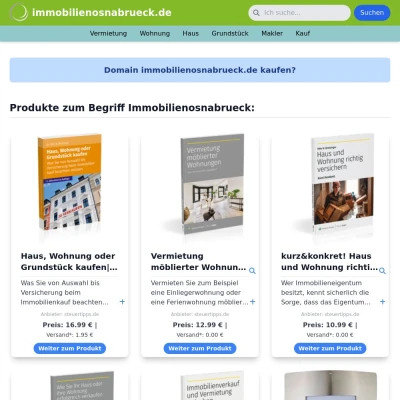 Screenshot immobilienosnabrueck.de