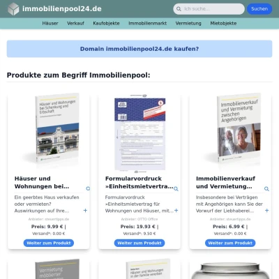 Screenshot immobilienpool24.de