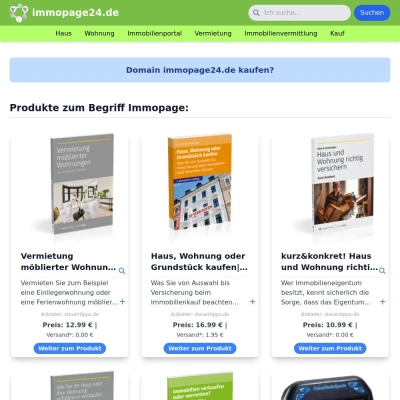 Screenshot immopage24.de