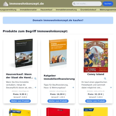 Screenshot immowohnkonzept.de